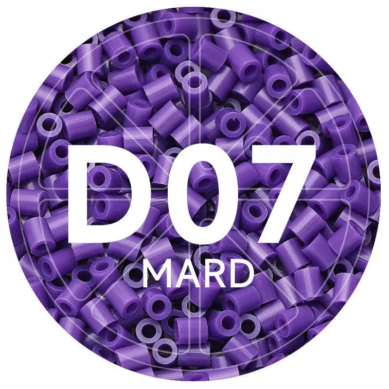 D7 Night Castle 2.6mm Mini Fuse Beads Refill Pack, 1,000 Beads, 10g