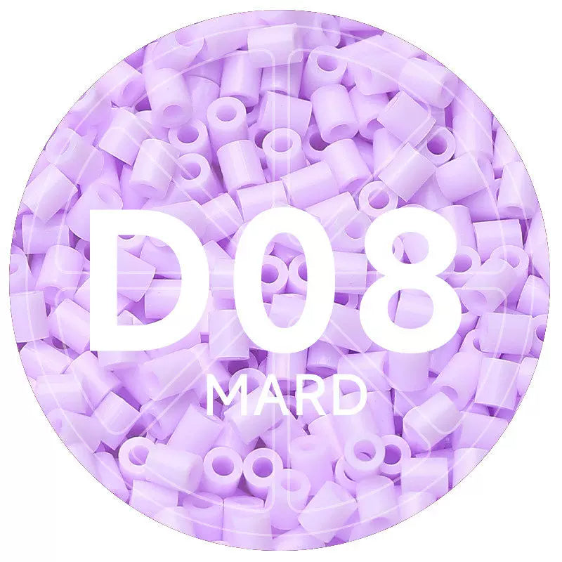 D8 Purple Lilac 2.6mm Mini Fuse Beads Refill Pack, 1,000 Beads, 10g