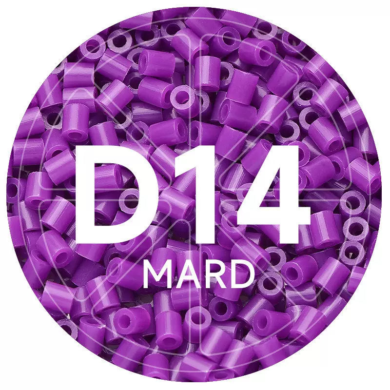 D Series 2.6mm Mini Fuse Beads Set, 26 Colors, 1,000 Beads per Color