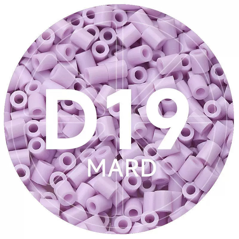 D19 Lotus Pink 2.6mm Mini Fuse Beads Refill Pack, 1,000 Beads, 10g