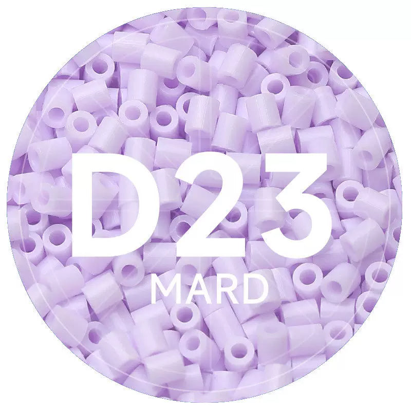 D23 Wisteria 2.6mm Mini Fuse Beads Refill Pack, 1,000 Beads, 10g