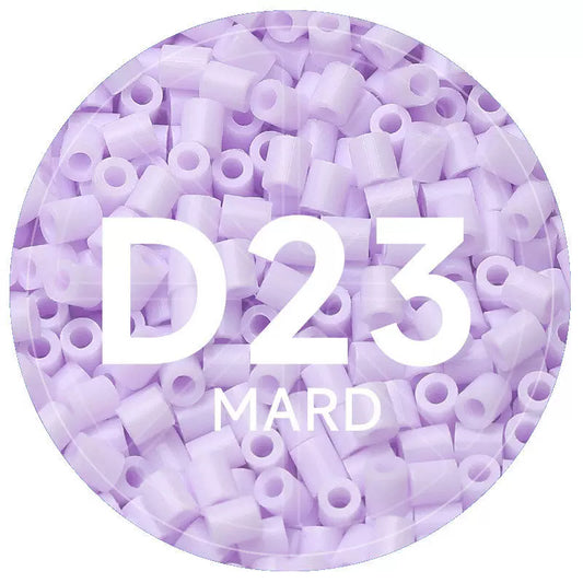 D23 Wisteria 2.6mm Mini Fuse Beads Refill Pack, 1,000 Beads, 10g