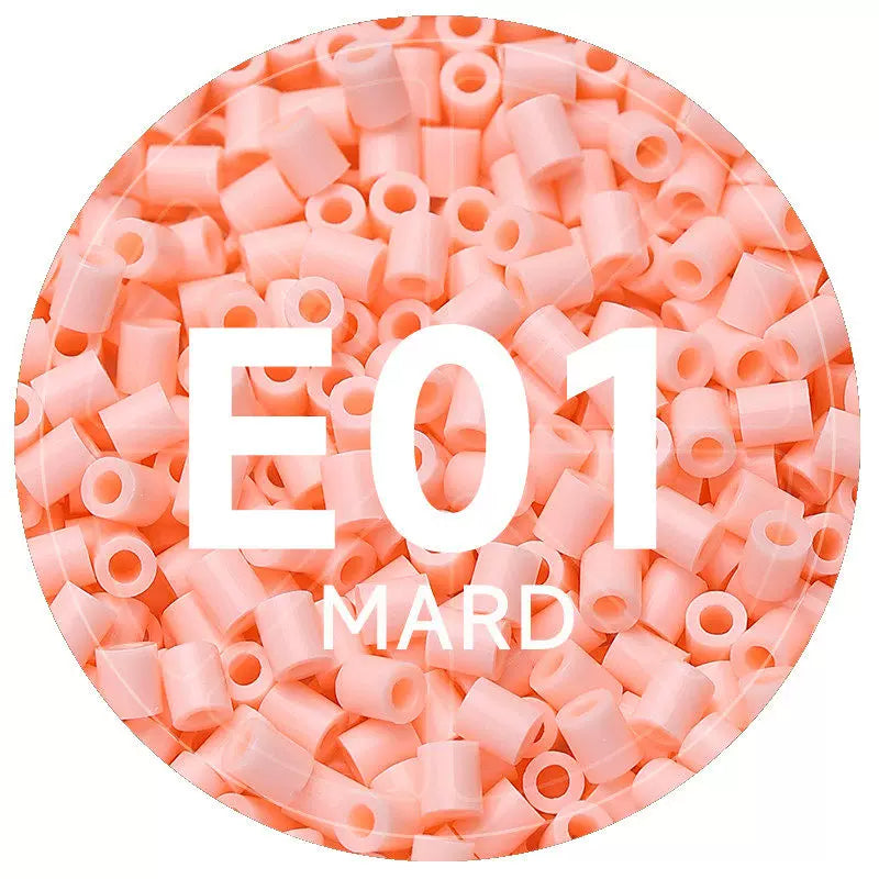 E Series 2.6mm Mini Fuse Beads Set, 24 Colors, 1,000 Beads per Color