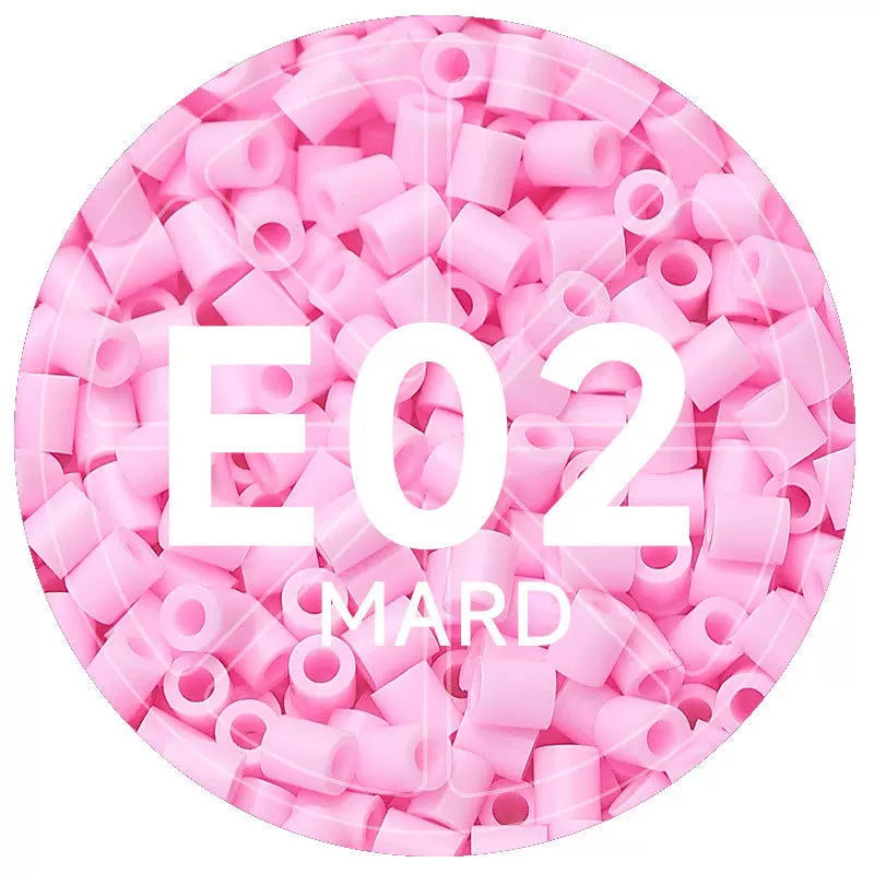 E Series 2.6mm Mini Fuse Beads Set, 24 Colors, 1,000 Beads per Color