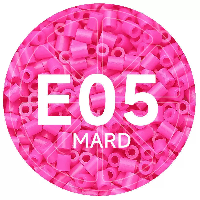 E5 Lovers Rose 2.6mm Mini Fuse Beads Refill Pack, 1,000 Beads, 10g