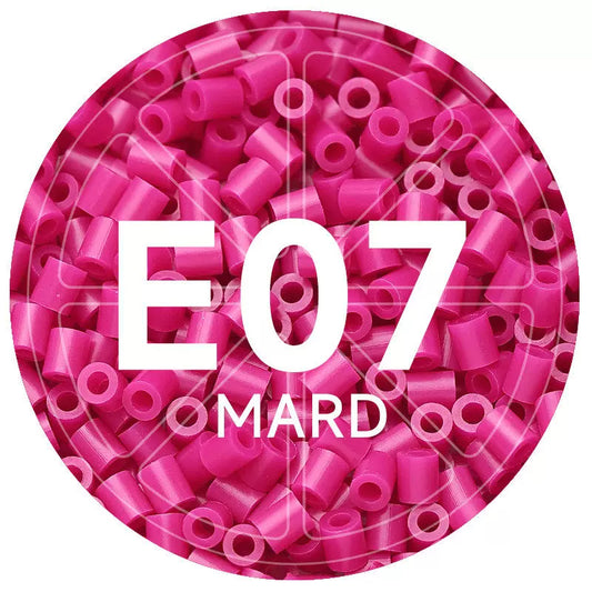 E7 Plum Wine 2.6mm Mini Fuse Beads Refill Pack, 1,000 Beads, 10g