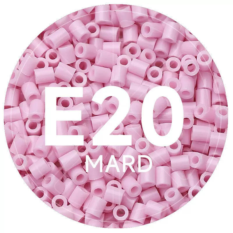 E20 Pale Sakura 2.6mm Mini Fuse Beads Refill Pack, 1,000 Beads, 10g