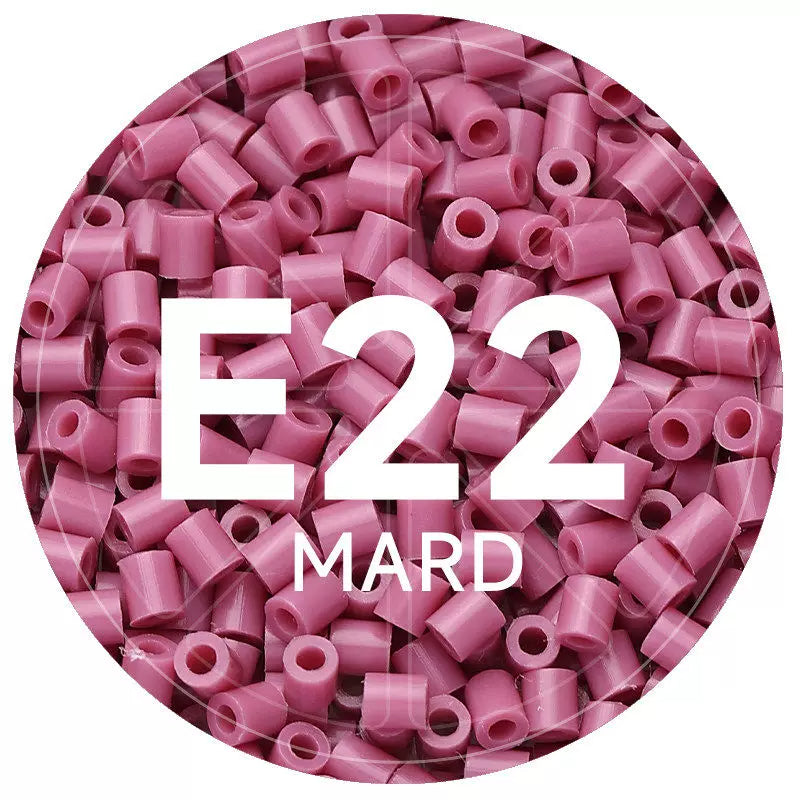 E Series 2.6mm Mini Fuse Beads Set, 24 Colors, 1,000 Beads per Color