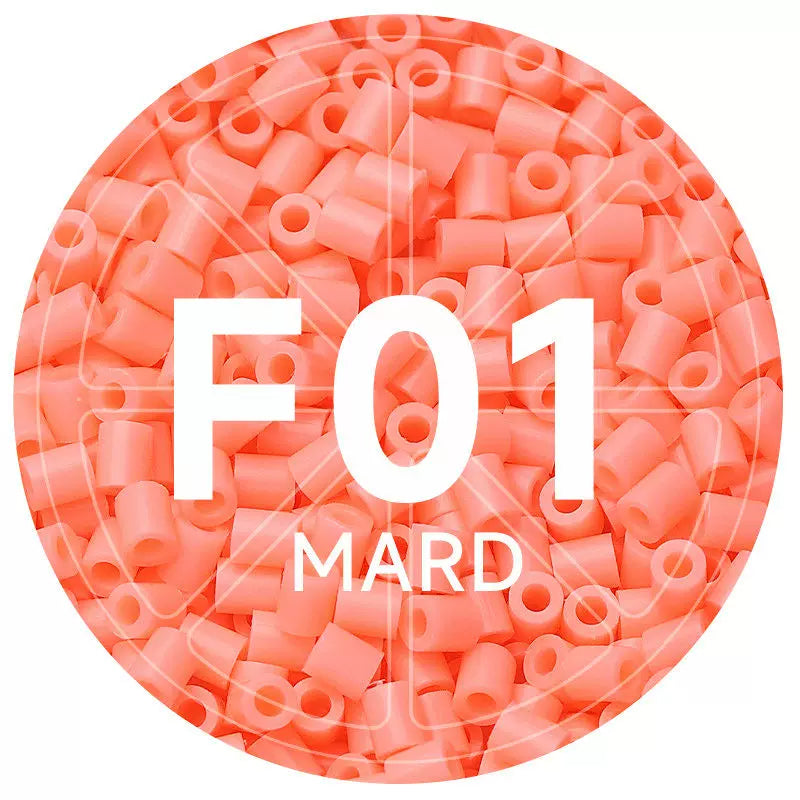 F1 Joy Blush 2.6mm Mini Fuse Beads Refill Pack, 1,000 Beads, 10g