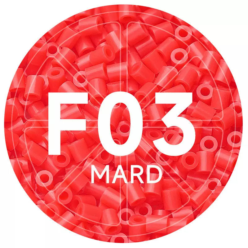 F3 Flamingo 2.6mm Mini Fuse Beads Refill Pack, 1,000 Beads, 10g