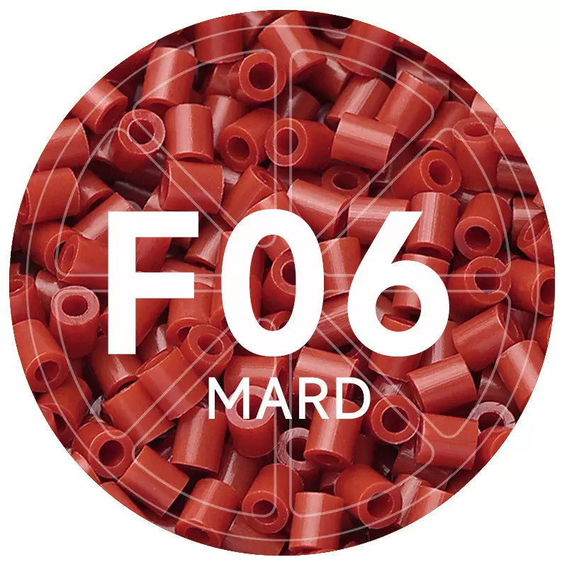 F6 Chestnut Red 2.6mm Mini Fuse Beads Refill Pack, 1,000 Beads, 10g