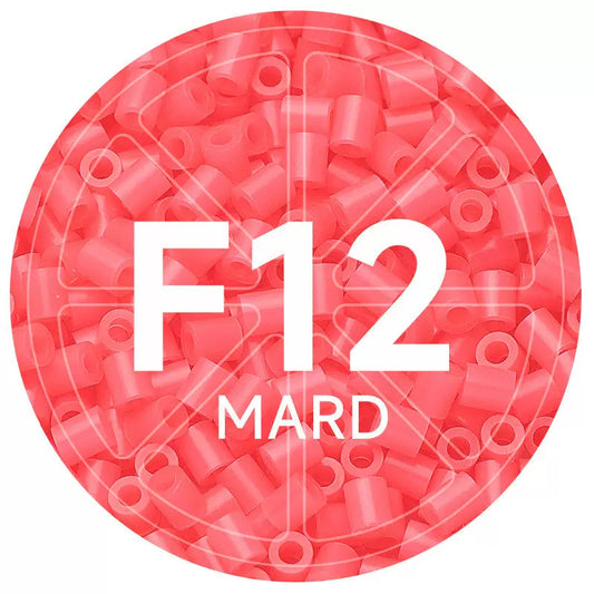F12 Pink Beauty 2.6mm Mini Fuse Beads Refill Pack, 1,000 Beads, 10g