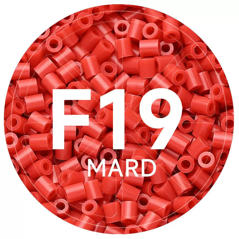 F19 Chestnut Brown 2.6mm Mini Fuse Beads Refill Pack, 1,000 Beads, 10g