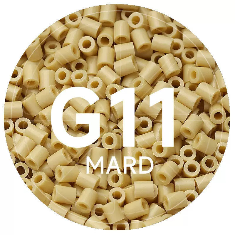 G Series 2.6mm Mini Fuse Beads Set, 21 Colors, 1,000 Beads per Color
