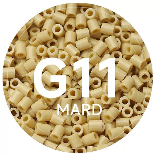 G11 Camel 2.6mm Mini Fuse Beads Refill Pack, 1,000 Beads, 10g