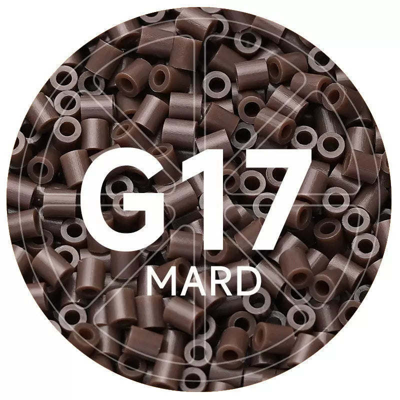 G Series 2.6mm Mini Fuse Beads Set, 21 Colors, 1,000 Beads per Color