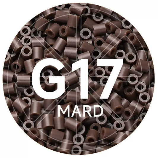 G17 Stone 2.6mm Mini Fuse Beads Refill Pack, 1,000 Beads, 10g