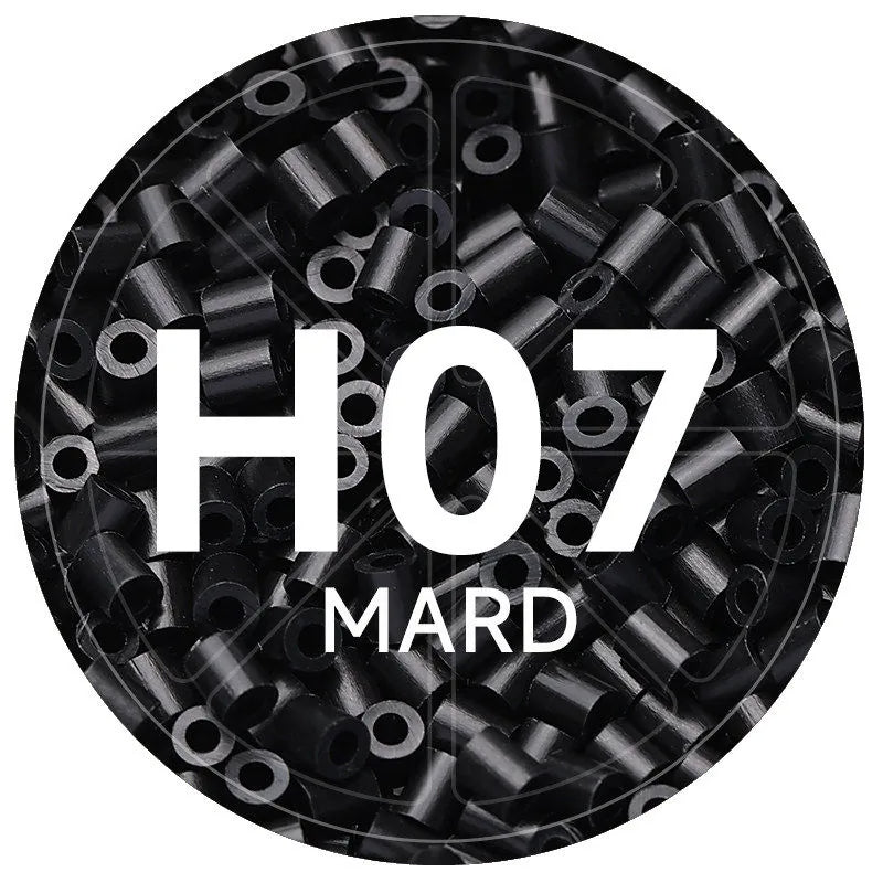H Series 2.6mm Mini Fuse Beads Set, 23 Colors, 1,000 Beads per Color