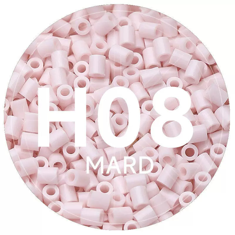 H Series 2.6mm Mini Fuse Beads Set, 23 Colors, 1,000 Beads per Color