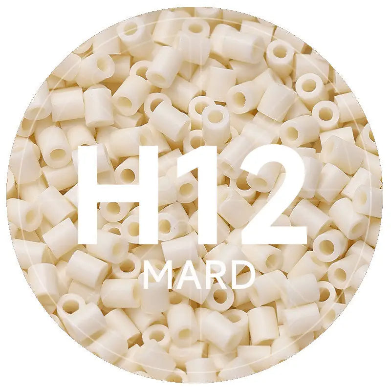 H Series 2.6mm Mini Fuse Beads Set, 23 Colors, 1,000 Beads per Color
