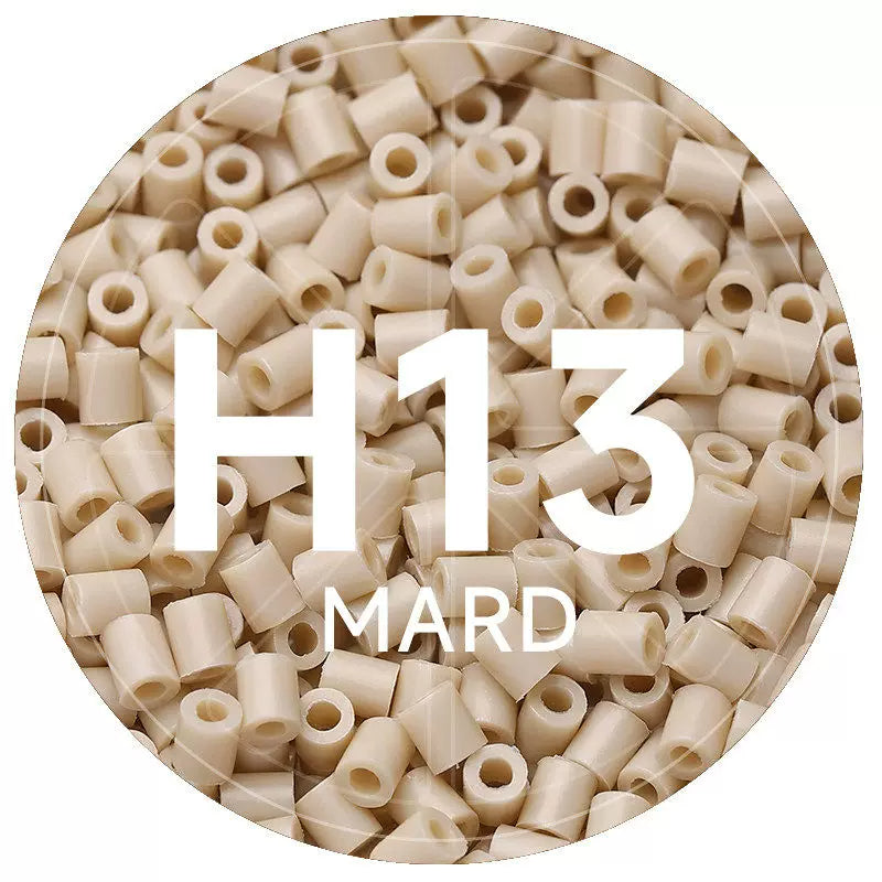 H Series 2.6mm Mini Fuse Beads Set, 23 Colors, 1,000 Beads per Color