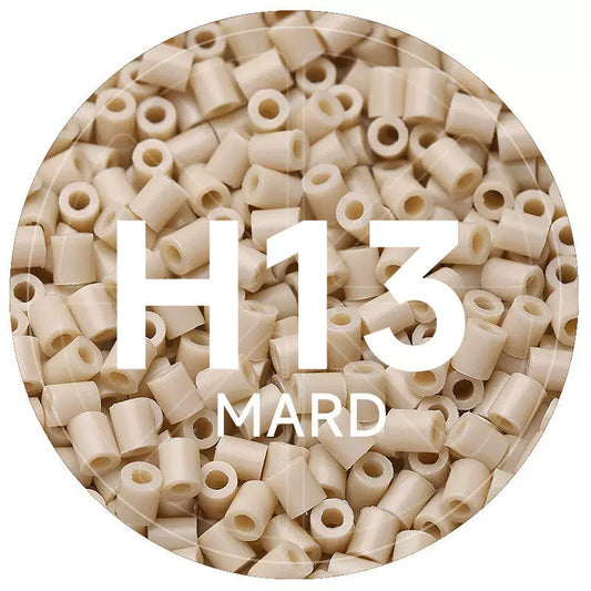 H13 Cheese 2.6mm Mini Fuse Beads Refill Pack, 1,000 Beads, 10g