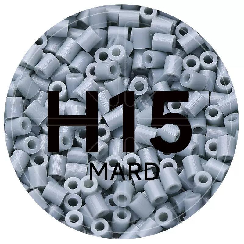 H15 Nickel Blue 2.6mm Mini Fuse Beads Refill Pack, 1,000 Beads, 10g