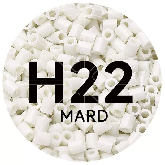 H22 Sage Gray 2.6mm Mini Fuse Beads Refill Pack, 1,000 Beads, 10g
