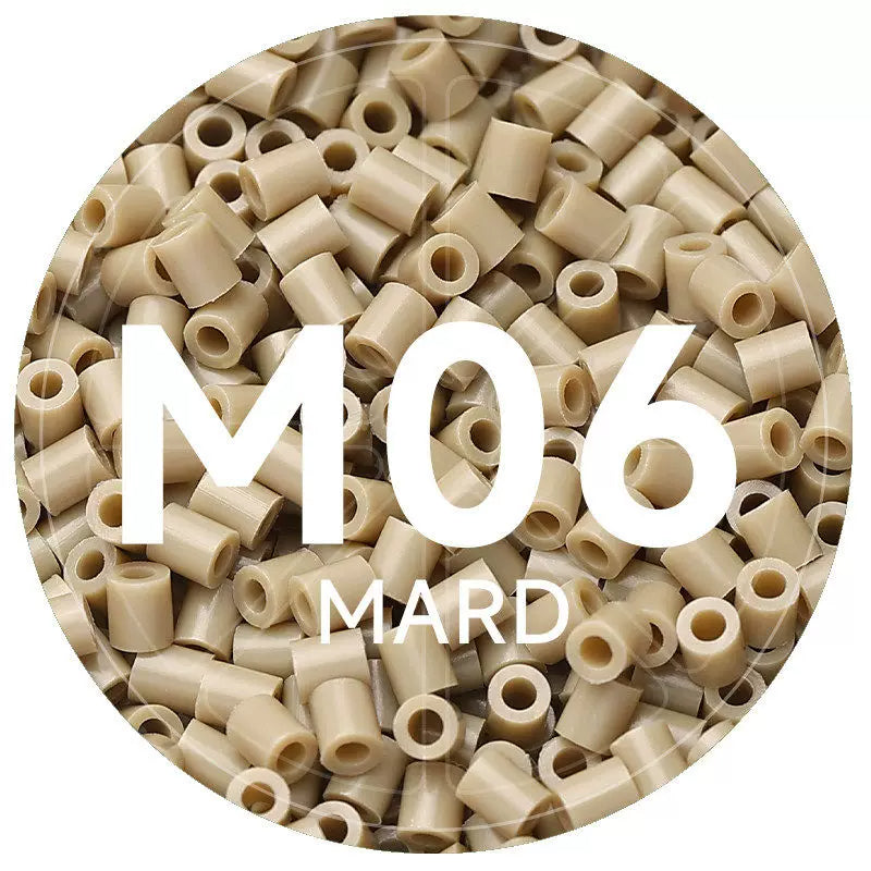 M6 Olive 2.6mm Mini Fuse Beads Refill Pack, 1,000 Beads, 10g