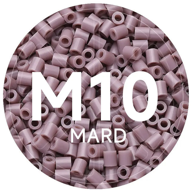 M Series 2.6mm Mini Fuse Beads Set, 15 Colors, 1,000 Beads per Color