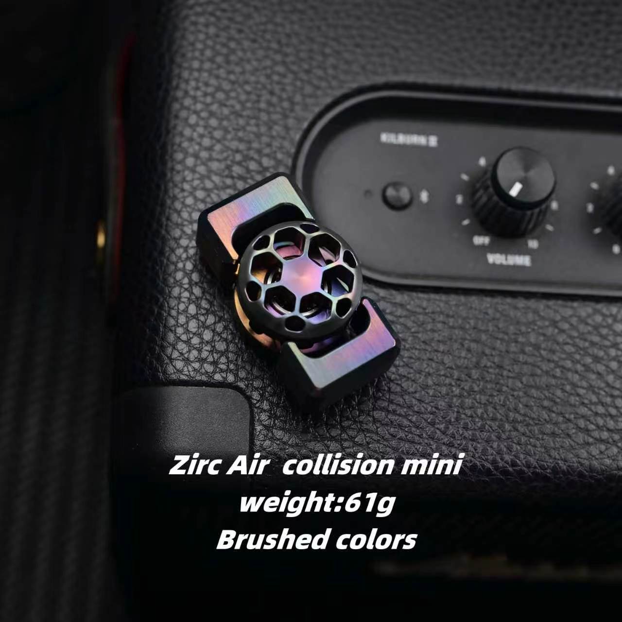 Mini Impact Zirconium Alloy & Stainless Steel EDC Finger Spinner