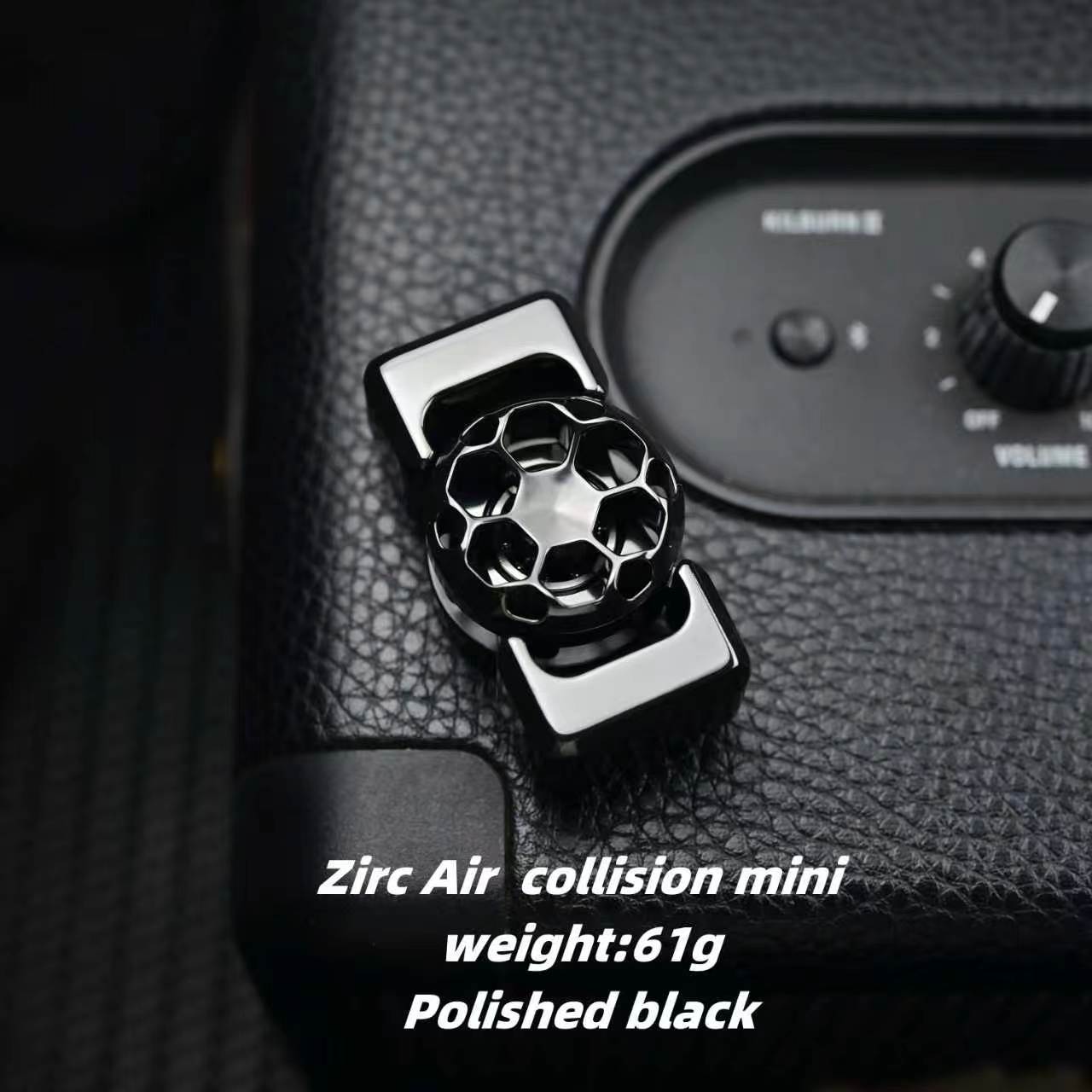 Mini Impact Zirconium Alloy & Stainless Steel EDC Finger Spinner