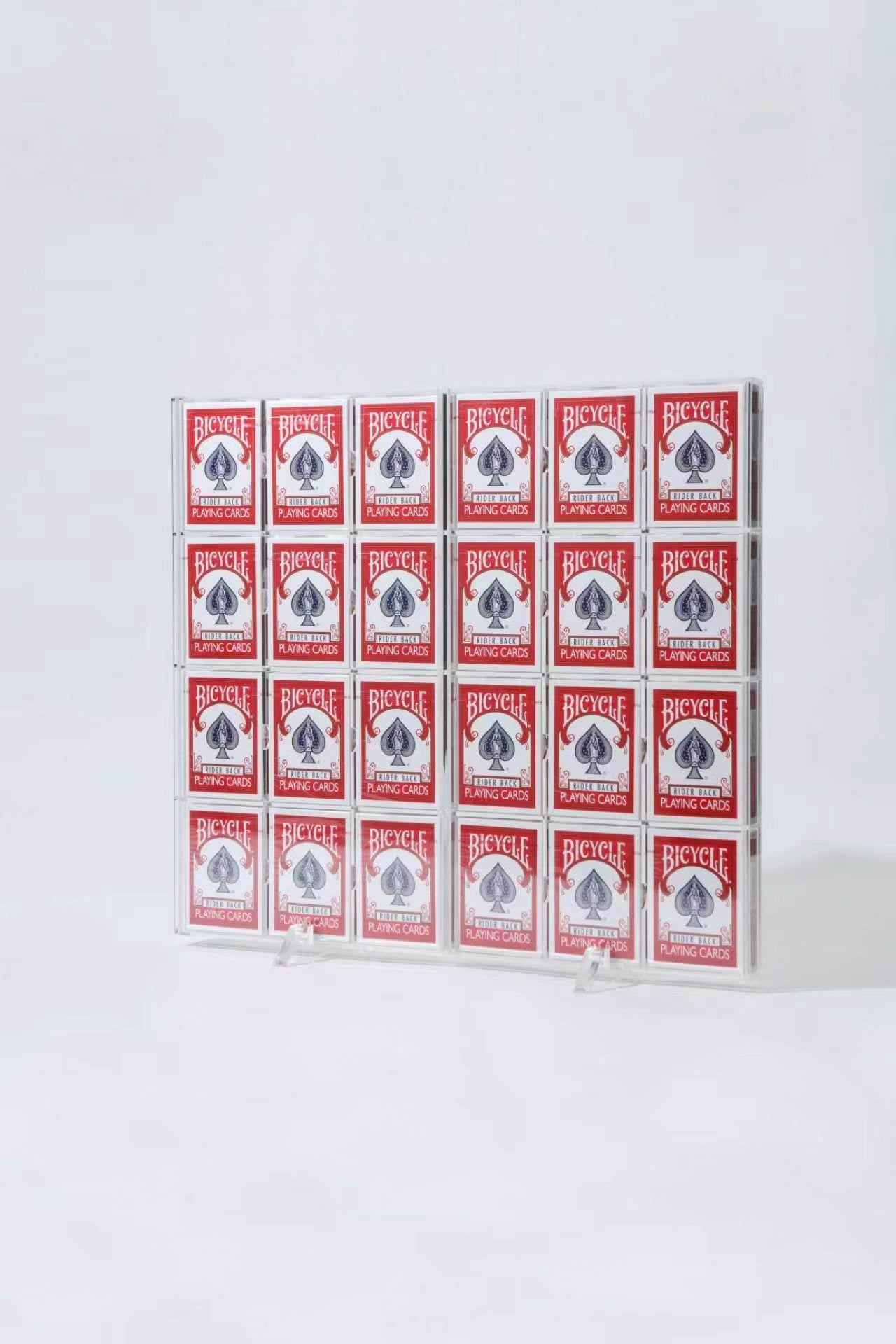 24 Decks Acrylic Box  （Cards not included）