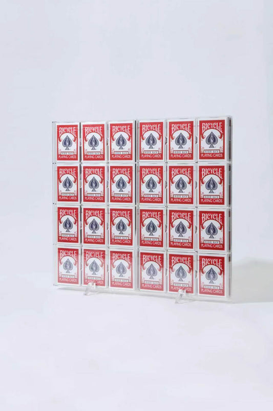 24 Decks Acrylic Box  （Cards not included）