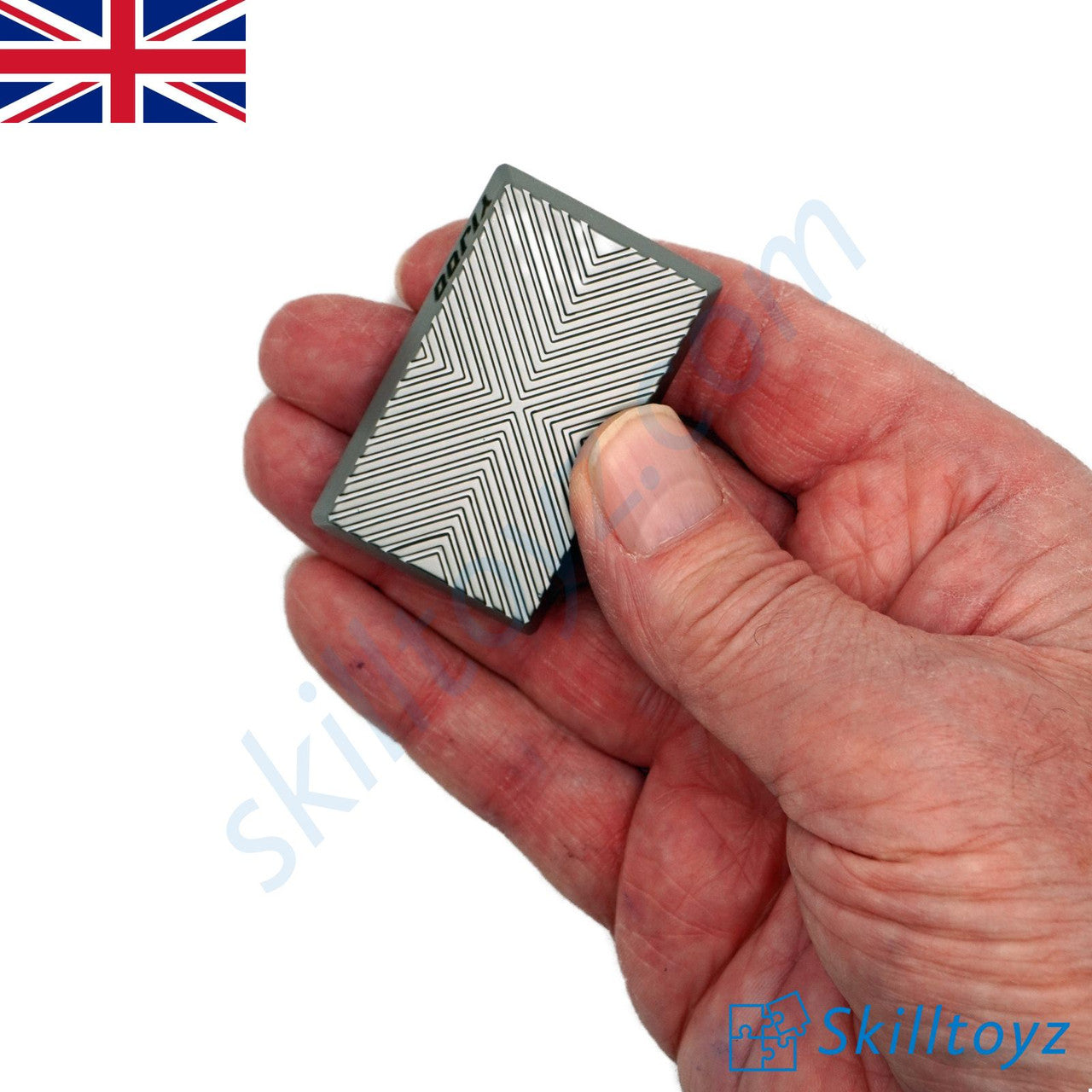 Yijoo Infinite Push Magnetic Fidget Slider EDC Gunmetal Grey